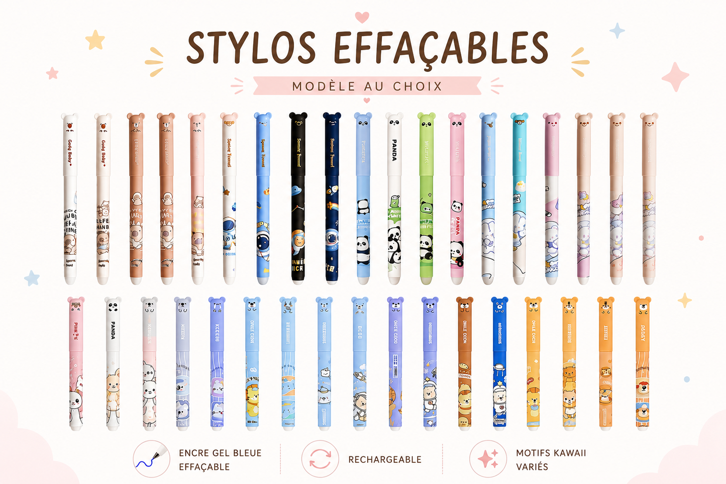Stylo effaçable