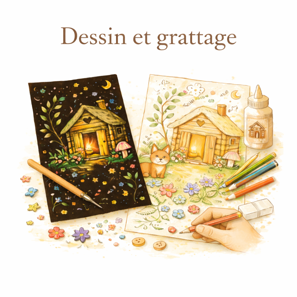 Dessin & Grattage