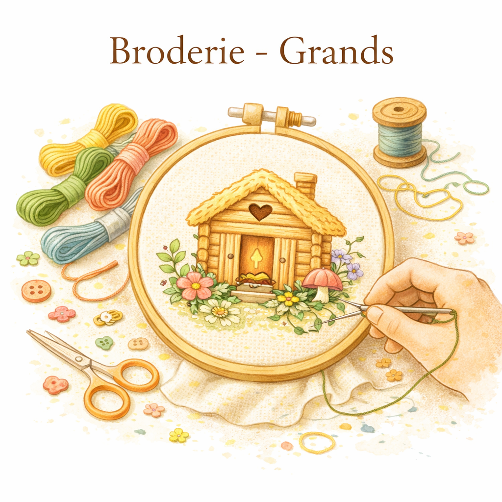 Broderie - Grands