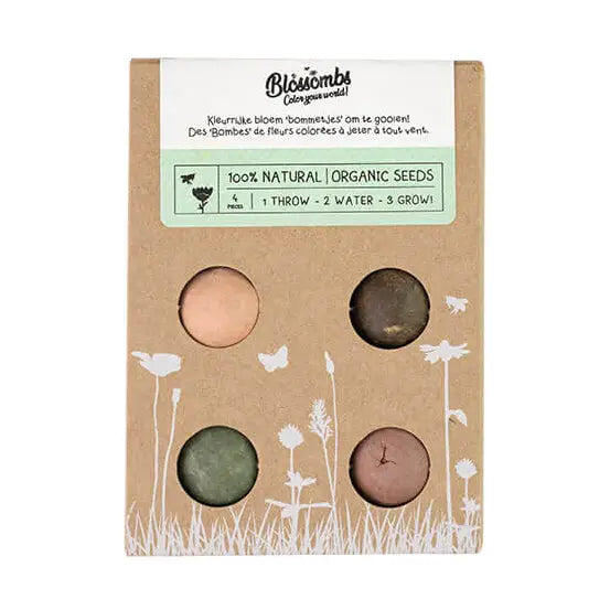 Mini Coffret — 4 Bombes de Graines