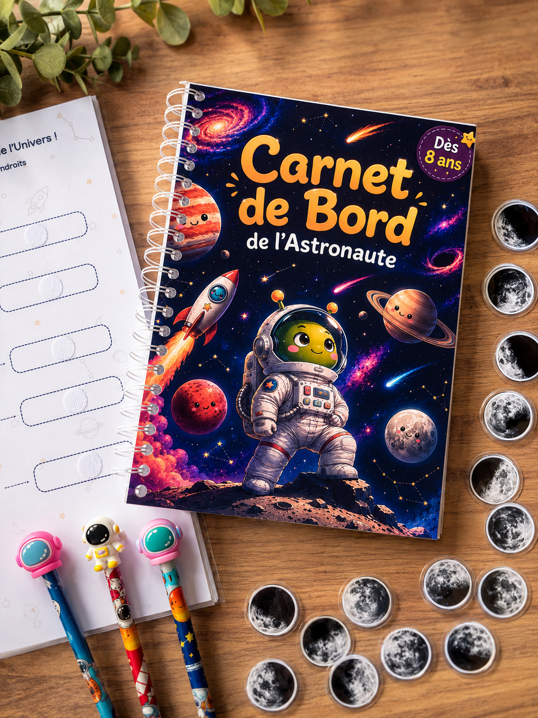 Carnet de bord de l’Astronaute - Dès 8 ans