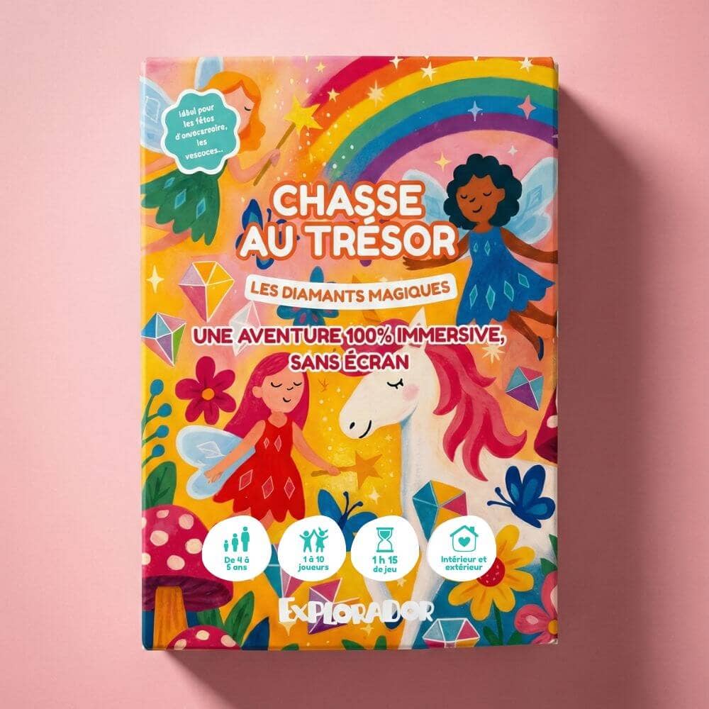Chasse au trésor — Les diamants magiques - 4/5 ans