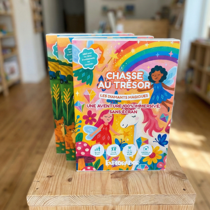 Chasse au trésor — Les diamants magiques - 4/5 ans