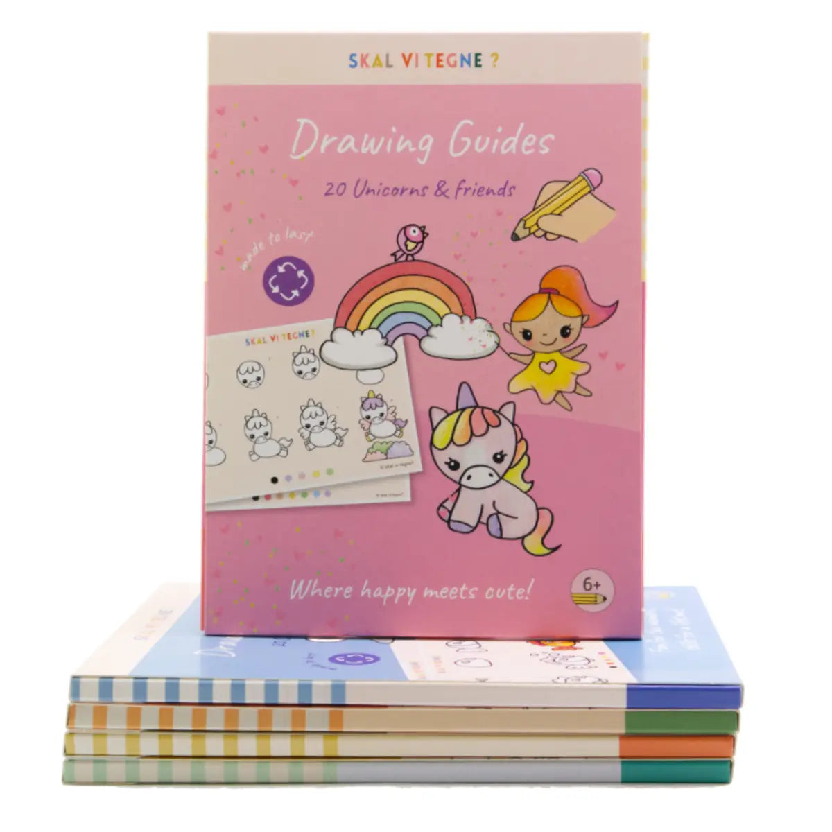 Guides de dessin - Skal vi tegne? - Licornes et amis - Dès 6 ans