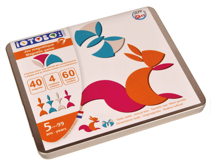 Jeu magnétique de voyage : iOTOBO Ecureuil - Dès 5 ans
