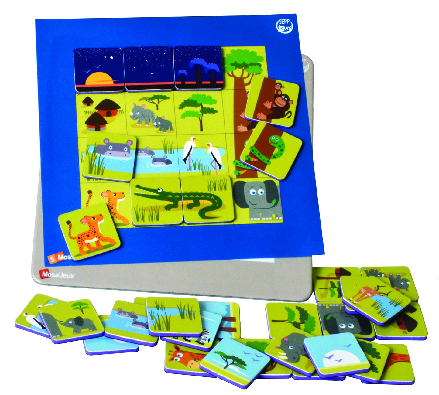 Mosa'Jeux - Mon petit safari - Dès 3 ans