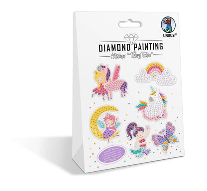 Autocollants à peindre aux diamants Contes de fées - Dès 5 ans