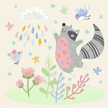 Images à gratter magiques — Amis de la forêt 🌿 - Dès 5 ans