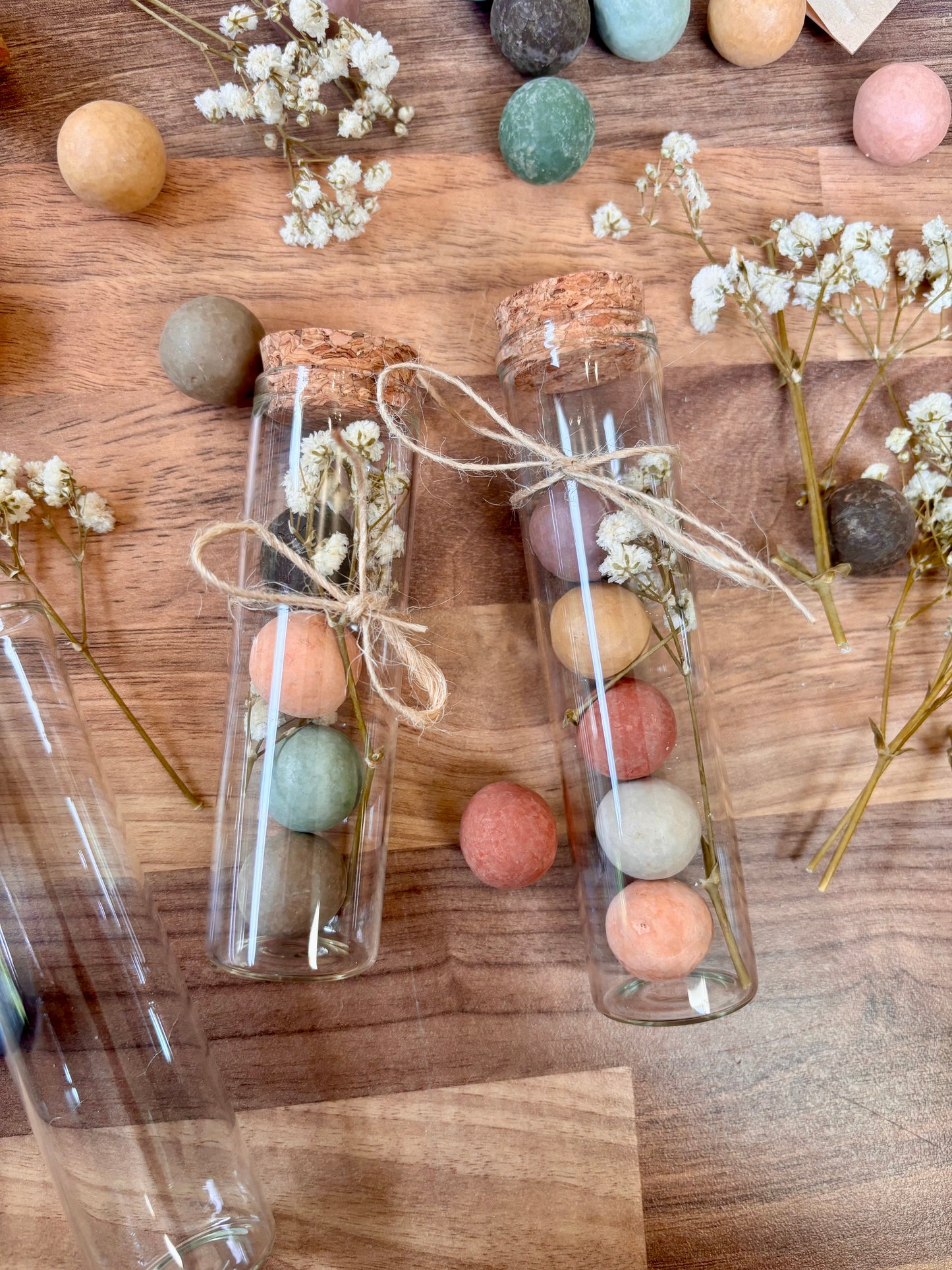 Tube en verre — Bombes de graines de fleurs