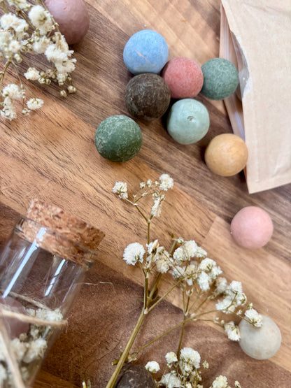 Tube en verre — Bombes de graines de fleurs