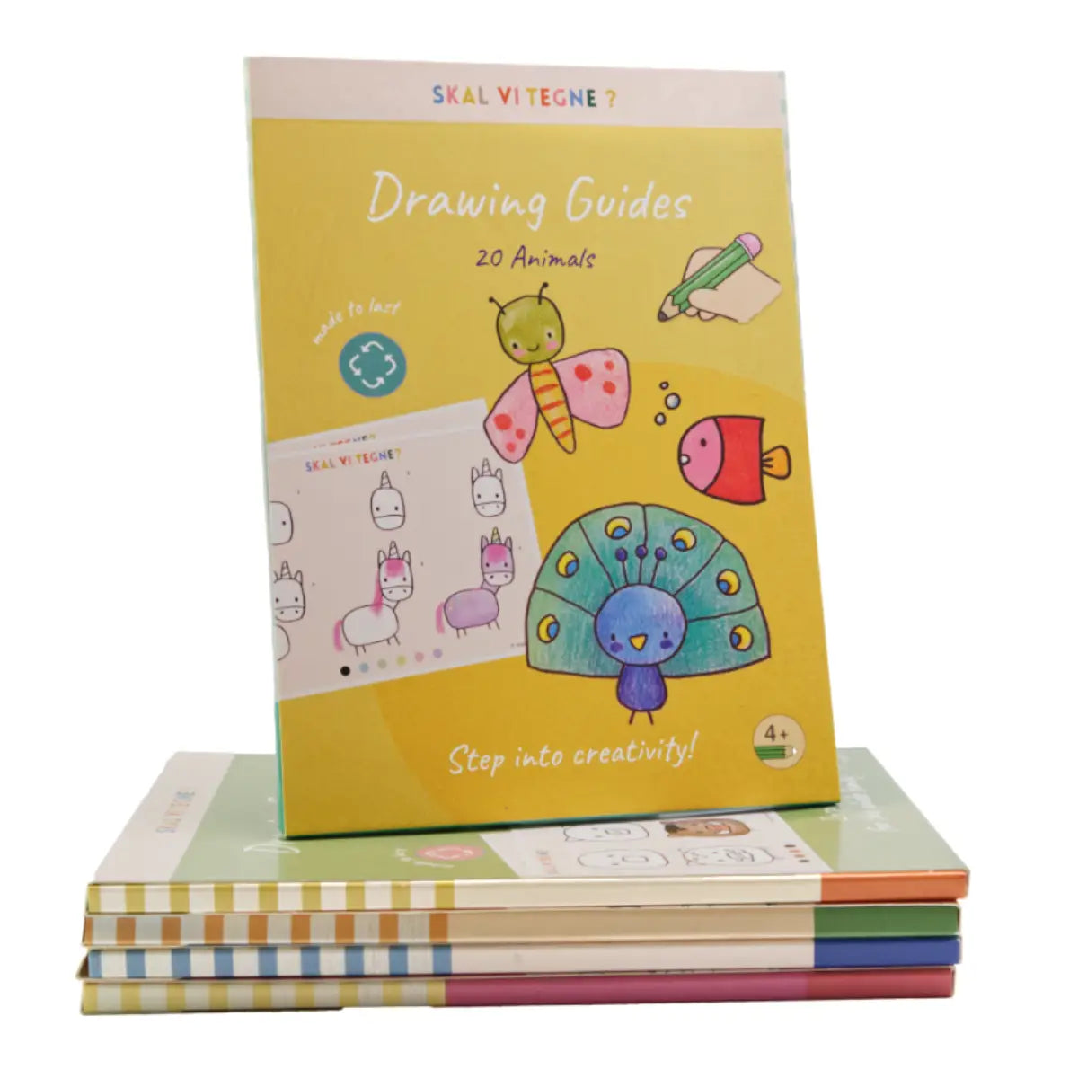 Guides de dessin - Skal vi tegne? - Animaux - Dès 4 ans