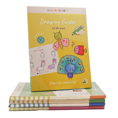 Guides de dessin - Skal vi tegne? - Animaux - Dès 4 ans
