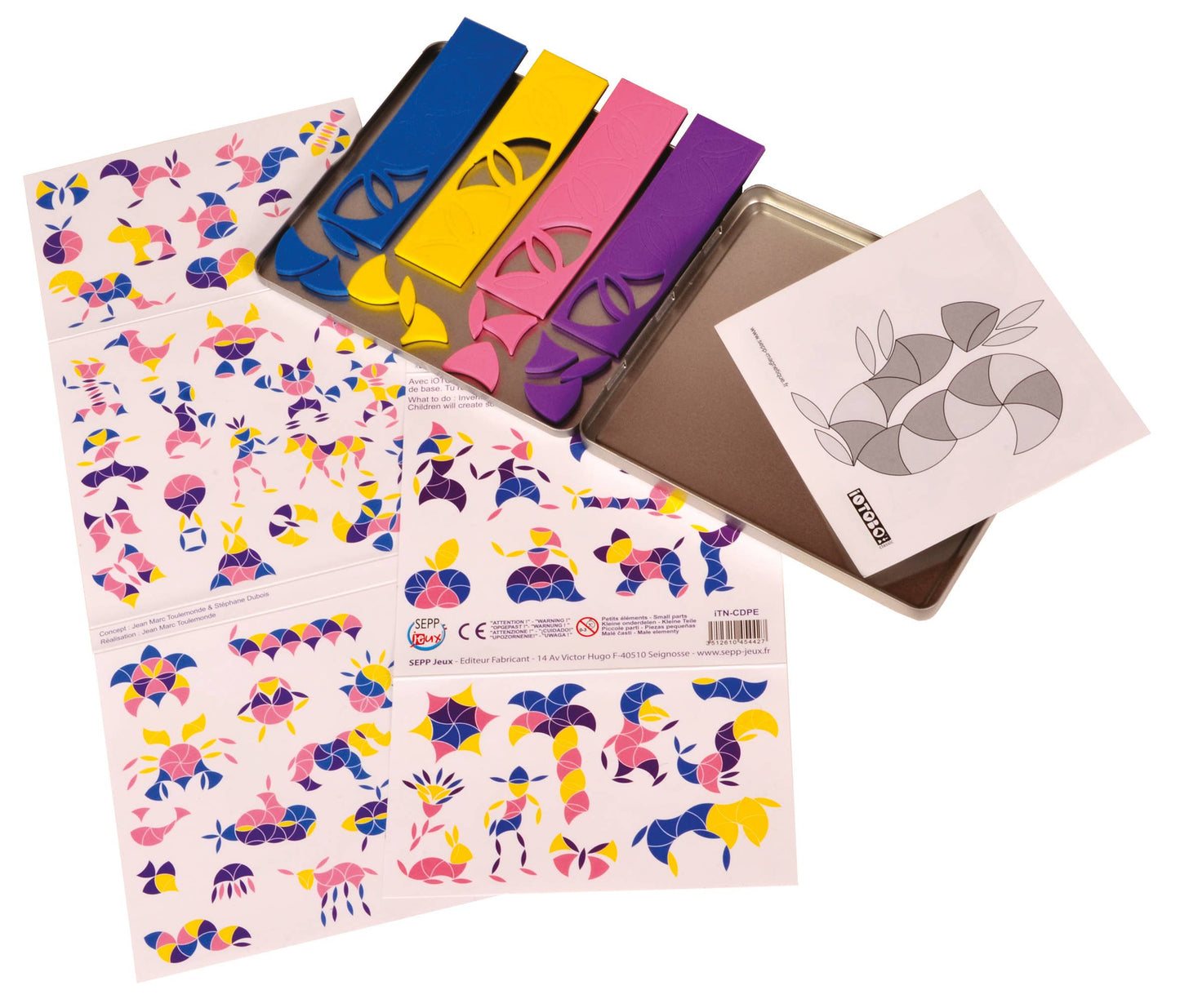 Jeu magnétique de voyage : iOTOBO Toucan - Dès 5 ans