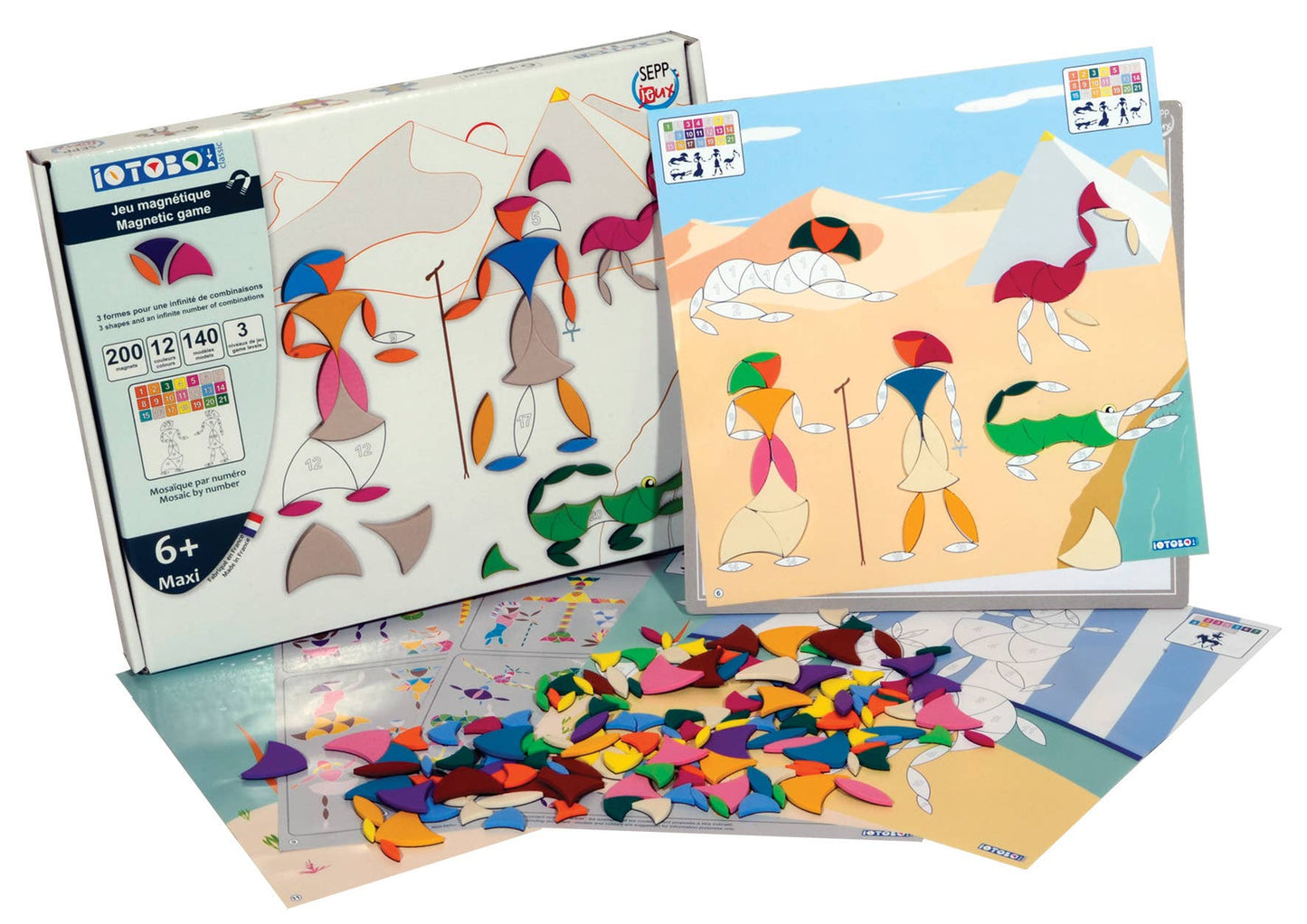 Jeu magnétique iOTOBO Maxi - Dès 6 ans