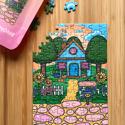 Home sweet home - Mini puzzle 99 pièces - Dès 6 ans