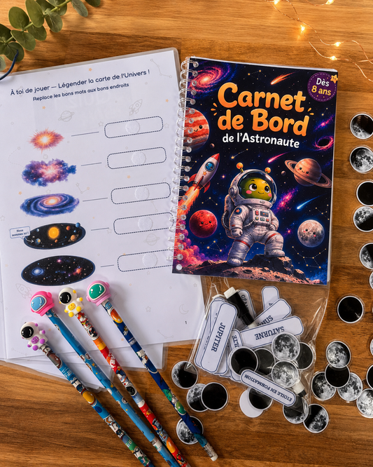 Carnet de bord de l’Astronaute - Dès 8 ans