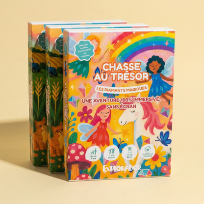 Chasse au trésor — Les diamants magiques - 4/5 ans