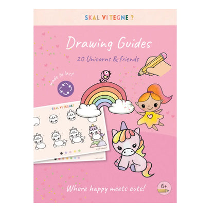 Guides de dessin - Skal vi tegne? - Licornes et amis - Dès 6 ans