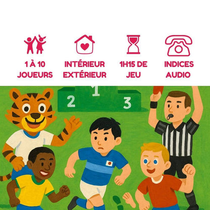Coffret enquête - Sauvons la Finale de la Coupe du Monde - 6/8 ans