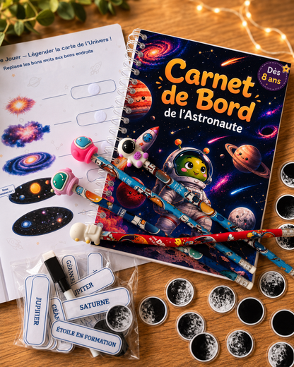 Carnet de bord de l’Astronaute - Dès 8 ans
