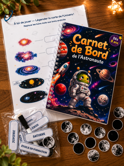 Carnet de bord de l’Astronaute - Dès 8 ans