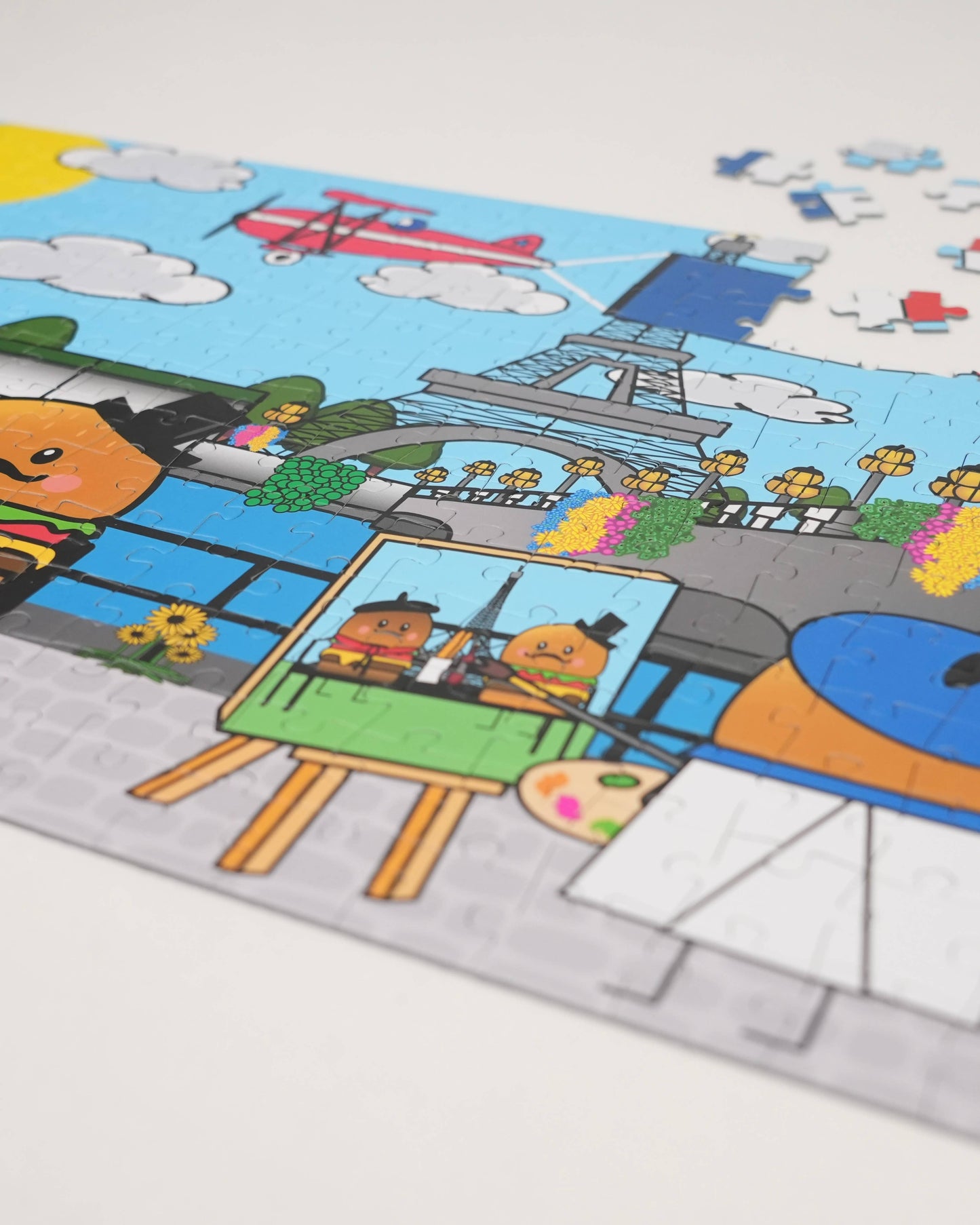 Home sweet home / Paris - 2X Puzzle 260 pièces - Dès 6 ans