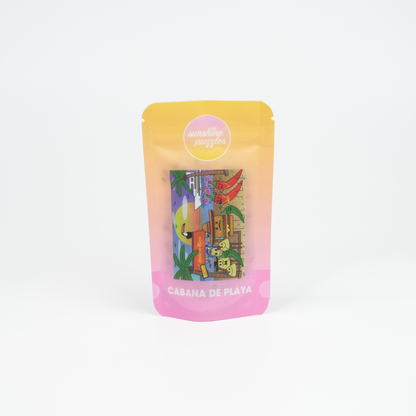 Cabane à la plage - Mini puzzle 99 pièces - Dès 6 ans
