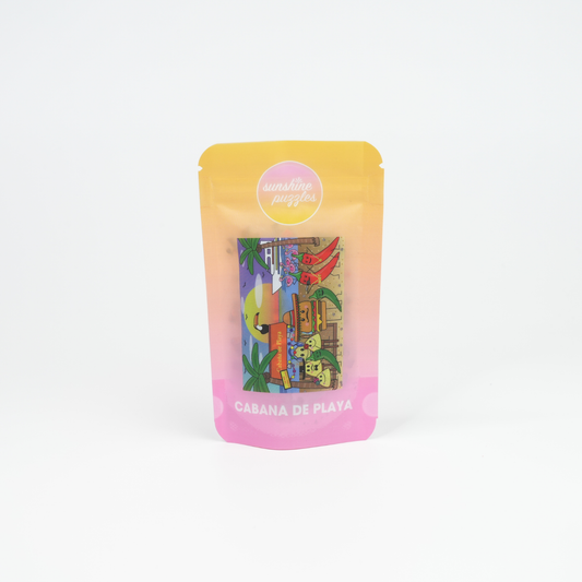 Cabane à la plage - Mini puzzle 99 pièces - Dès 6 ans