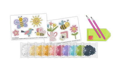 Sticker de peinture au diamant — Jardin 🌸 - Dès 6 ans