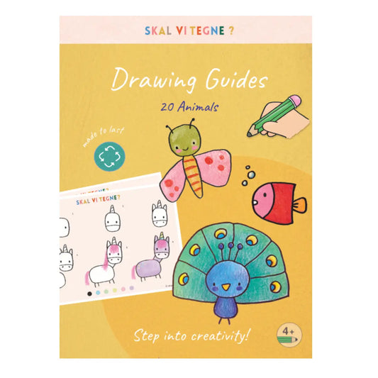 Guides de dessin - Skal vi tegne? - Animaux - Dès 4 ans