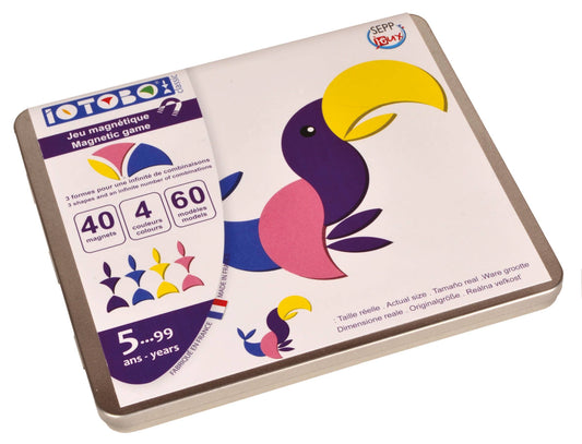 Jeu magnétique de voyage : iOTOBO Toucan - Dès 5 ans