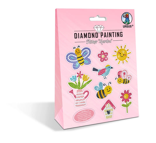 Sticker de peinture au diamant — Jardin 🌸 - Dès 6 ans
