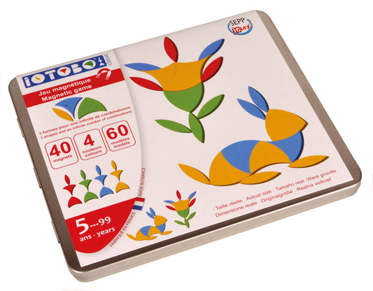 Jeu magnétique de voyage : iOTOBO Lapin - Dès 5 ans